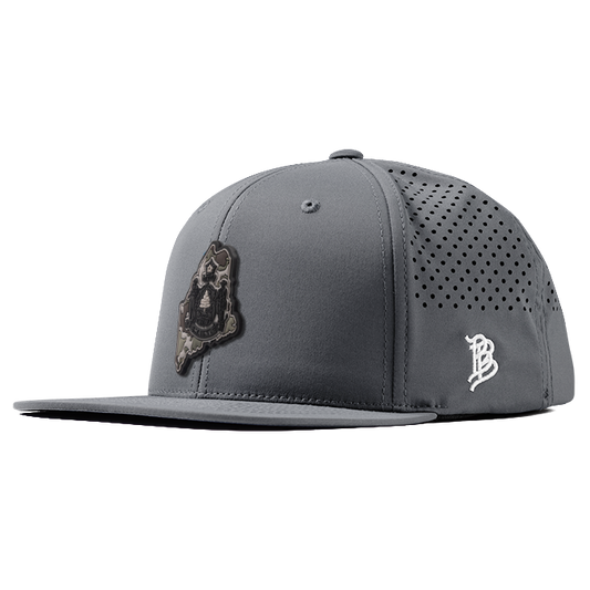 Maine Camo PVC Flat Performance Hat