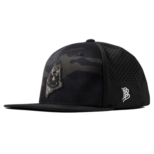 Maine Camo PVC Flat Performance Hat