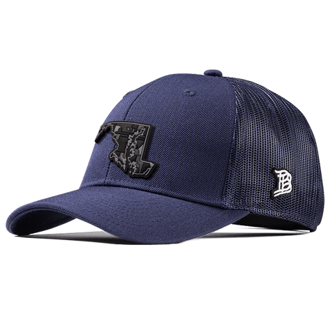 Maryland Camo PVC Curved Trucker