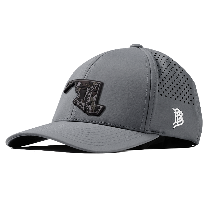 Maryland Camo PVC Curved Performance Hat