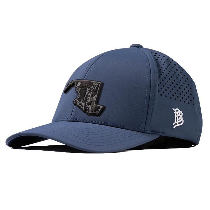 Maryland Camo PVC Curved Performance Hat