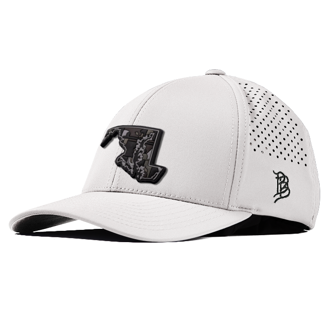 Maryland Camo PVC Curved Performance Hat