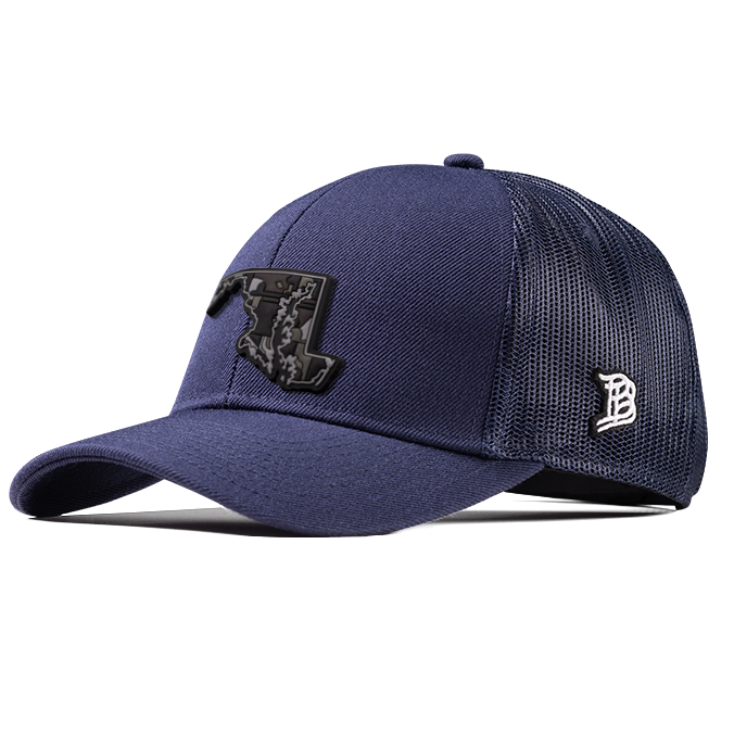 Maryland Camo Flexfit Snapback Trucker Back CURVED