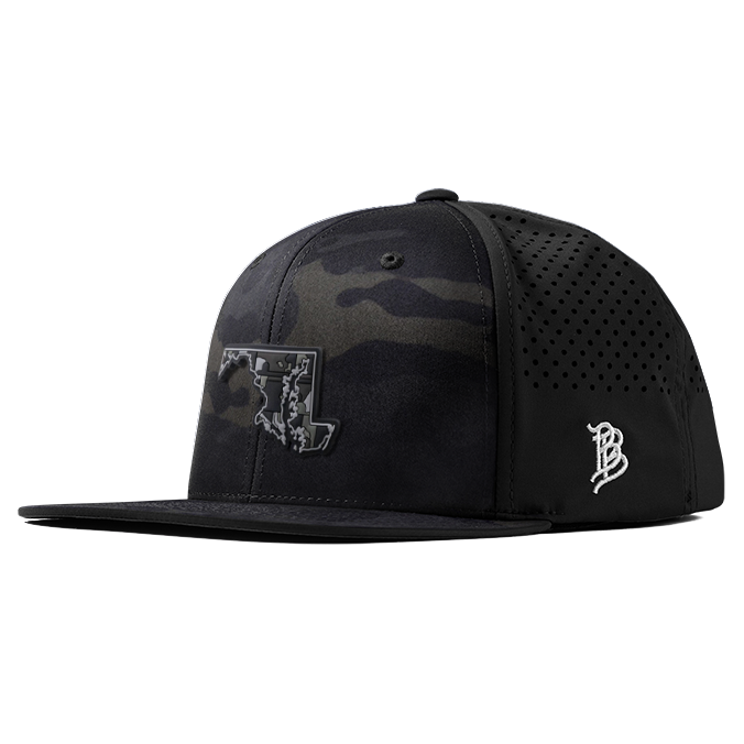 Maryland Camo PVC Flat Performance Hat
