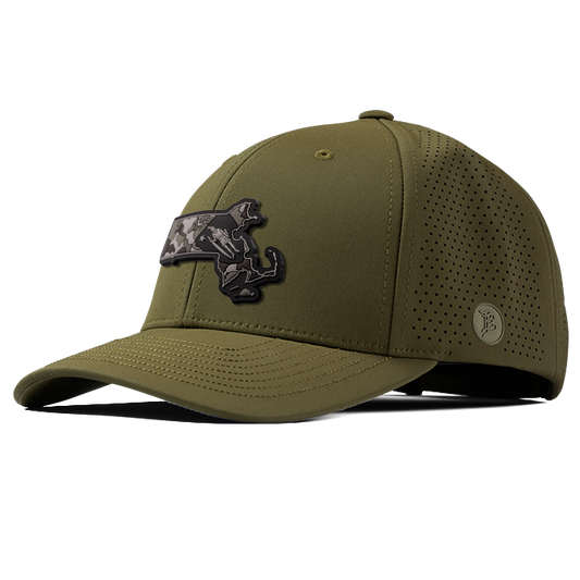 Massachusetts Camo PVC Elite Curved