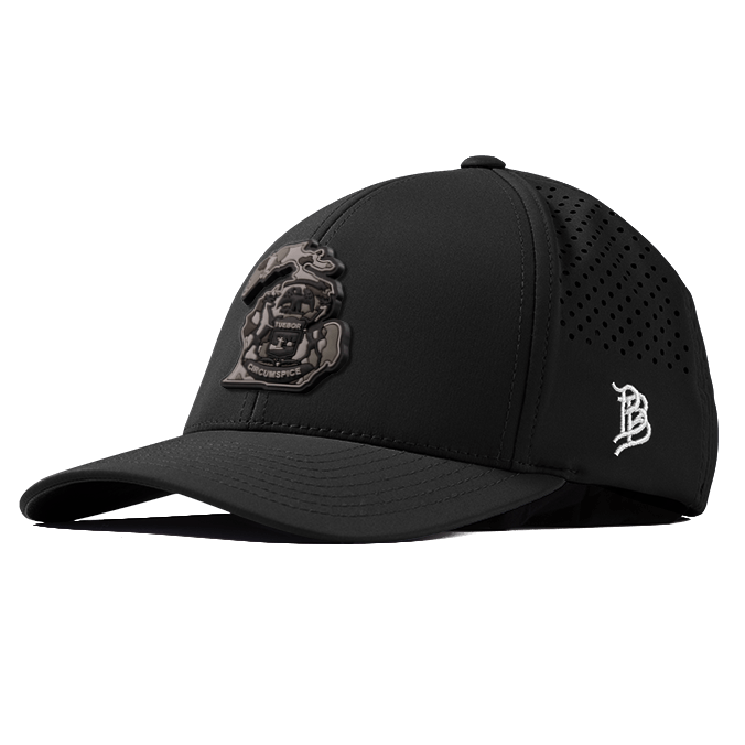 Michigan Camo PVC Curved Performance Hat