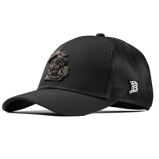 Michigan Camo Flexfit Snapback Trucker Back CURVED