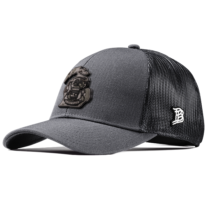 Michigan Camo Flexfit Snapback Trucker Back CURVED
