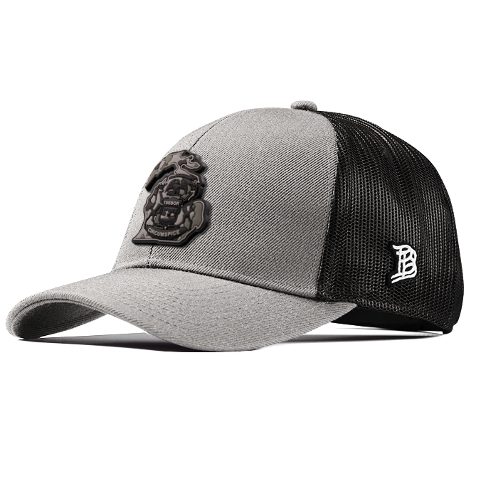 Michigan Camo Flexfit Snapback Trucker Back CURVED