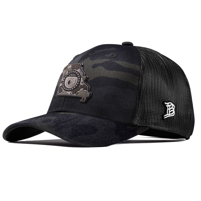 Missouri Camo PVC Curved Trucker