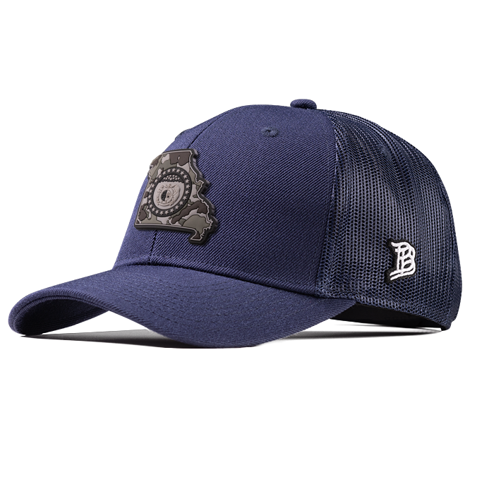 Missouri Camo PVC Curved Trucker