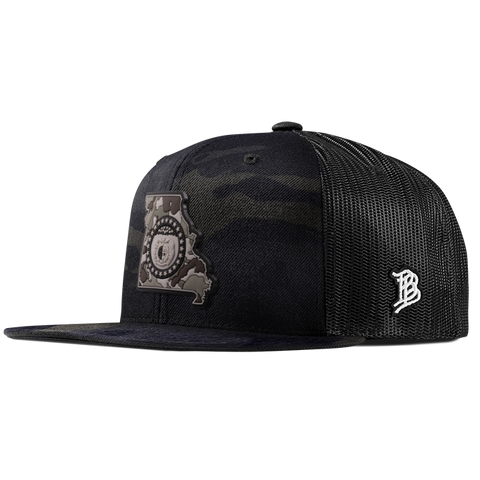 Missouri Camo PVC Flat Trucker