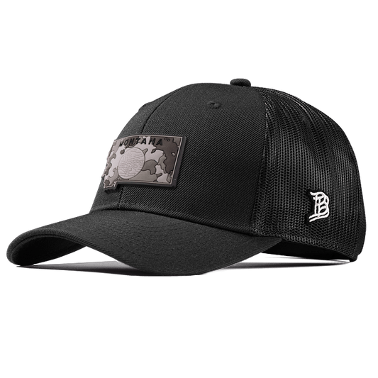 Montana Camo PVC Curved Trucker