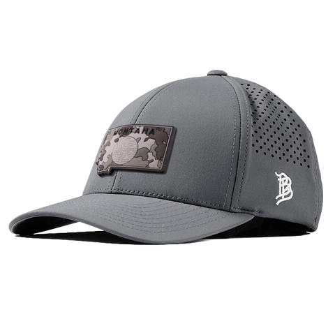 Montana Camo PVC Curved Performance Hat