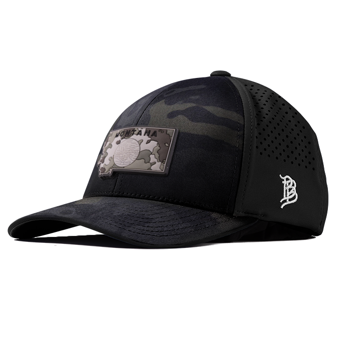 Montana Camo PVC Curved Performance Hat