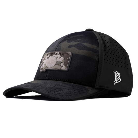 Montana Camo PVC Curved Performance Hat