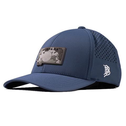 Montana Camo PVC Curved Performance Hat