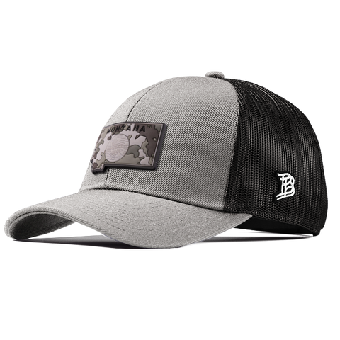 Montana Camo Flexfit Snapback Trucker Back CURVED