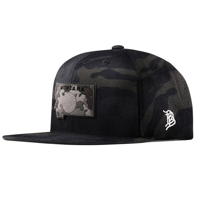 Montana Camo PVC Classic Snapback