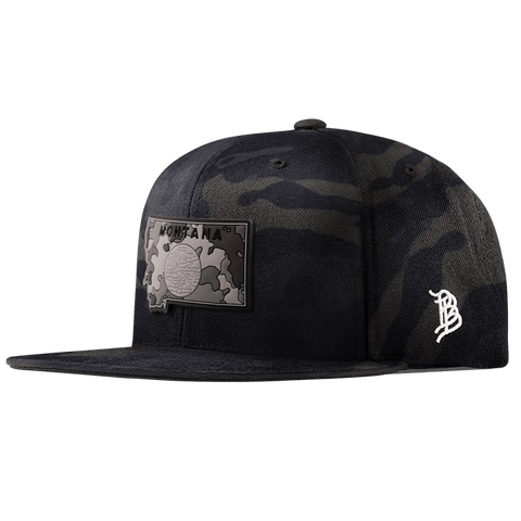 Montana Camo PVC Classic Snapback