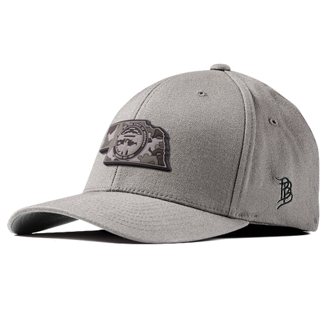 Nebraska Camo PVC Flexfit Fitted