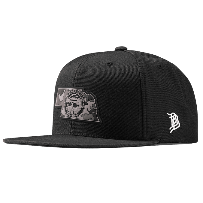 Nebraska Camo PVC Classic Snapback