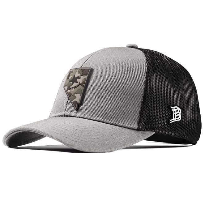Nevada Camo Flexfit Snapback Trucker Back CURVED