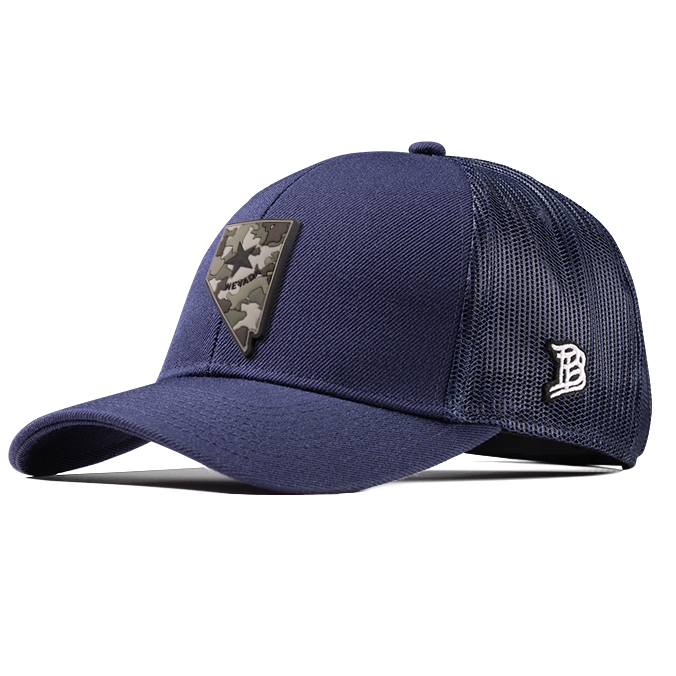 Nevada Camo Flexfit Snapback Trucker Back CURVED
