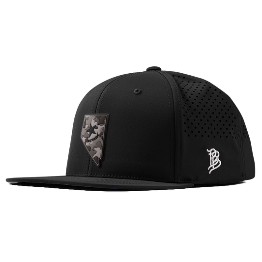 Nevada Camo PVC Flat Performance Hat