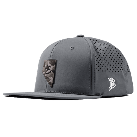 Nevada Camo PVC Flat Performance Hat