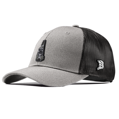 New Hampshire Camo PVC Curved Trucker