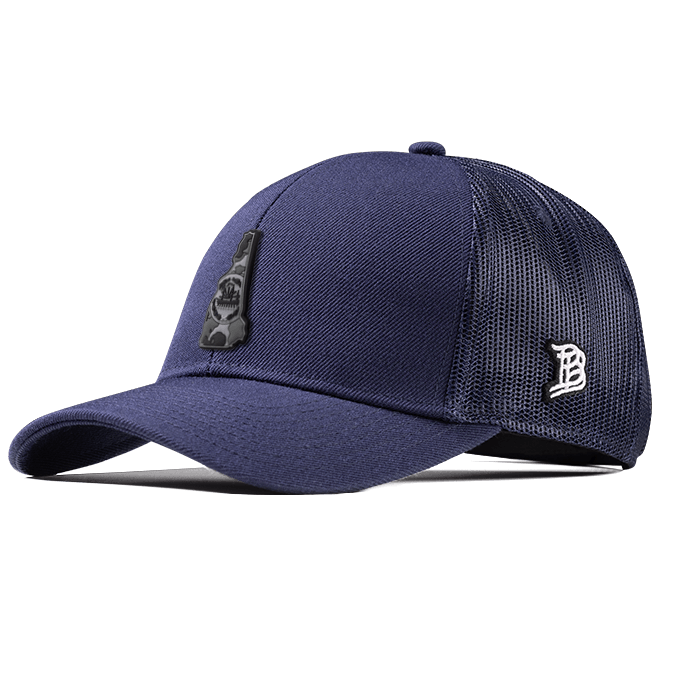 New Hampshire Camo Flexfit Snapback Trucker Back CURVED