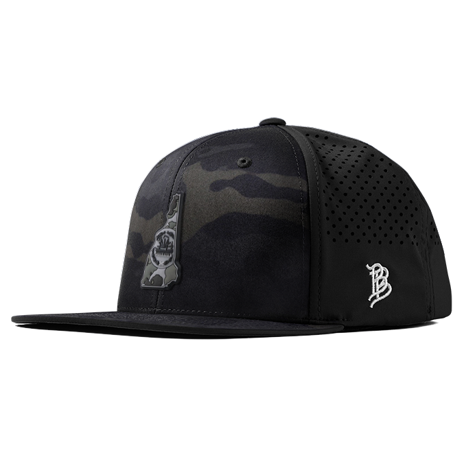 New Hampshire Camo PVC Flat Performance Hat