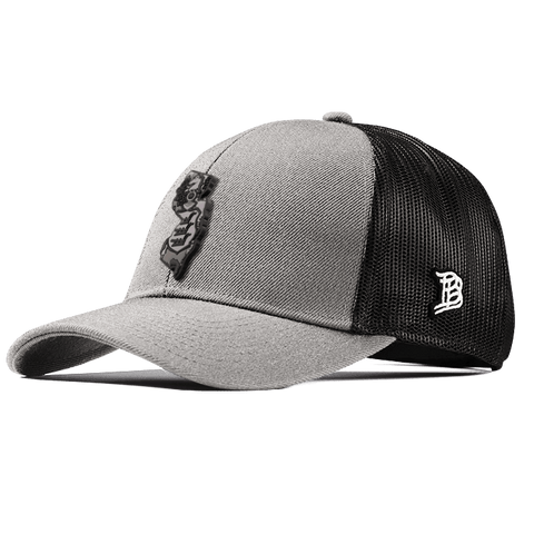 New Jersey Camo Flexfit Snapback Trucker Back CURVED