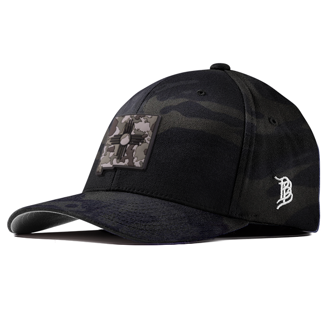 New Mexico Camo PVC Flexfit Fitted