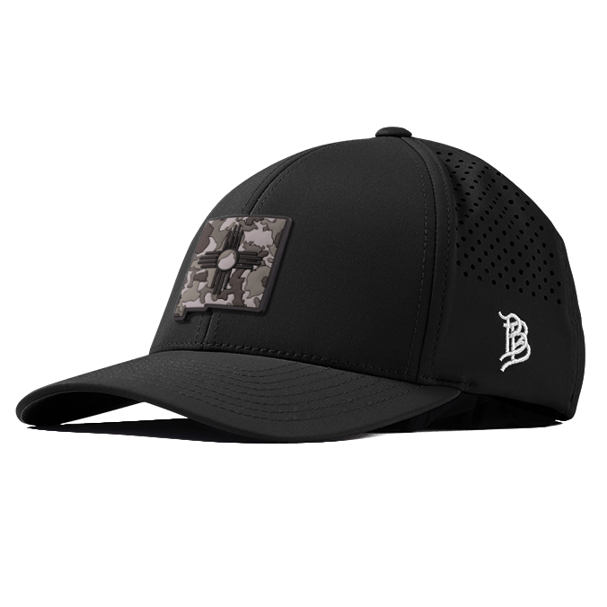 New Mexico Camo PVC Curved Performance Hat