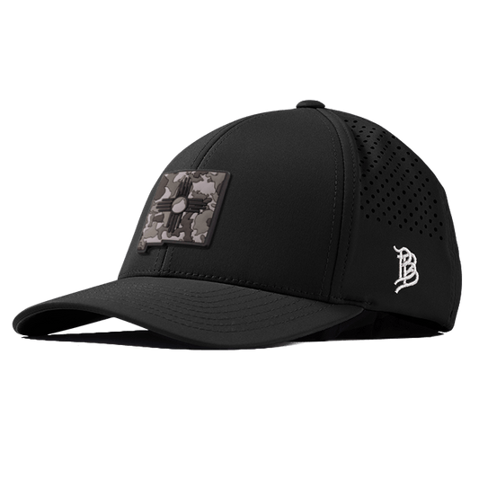 New Mexico Camo PVC Curved Performance Hat