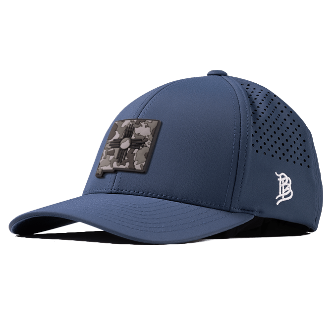 New Mexico Camo PVC Curved Performance Hat