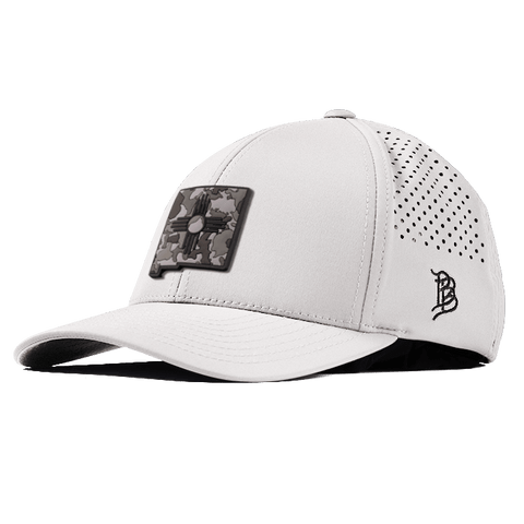 New Mexico Camo PVC Curved Performance Hat