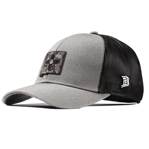 New Mexico Camo Flexfit Snapback Trucker Back CURVED