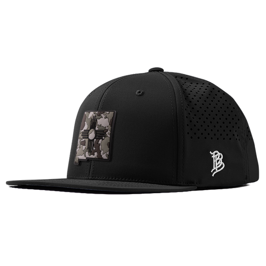 New Mexico Camo PVC Flat Performance Hat