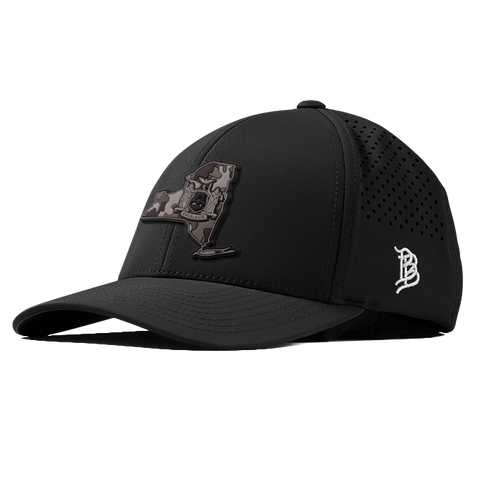 New York Camo PVC Curved Performance Hat