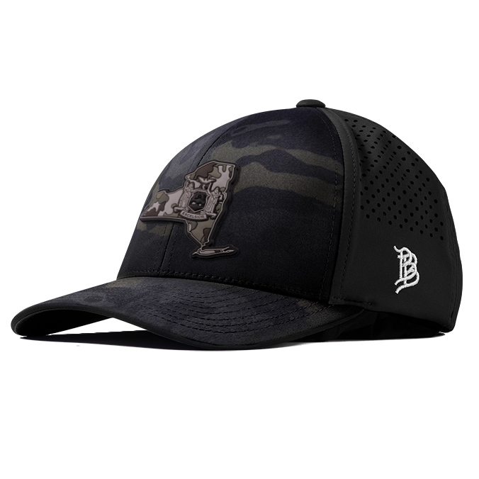 New York Camo PVC Curved Performance Hat