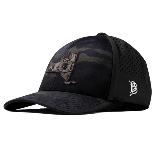 New York Camo PVC Curved Performance Hat