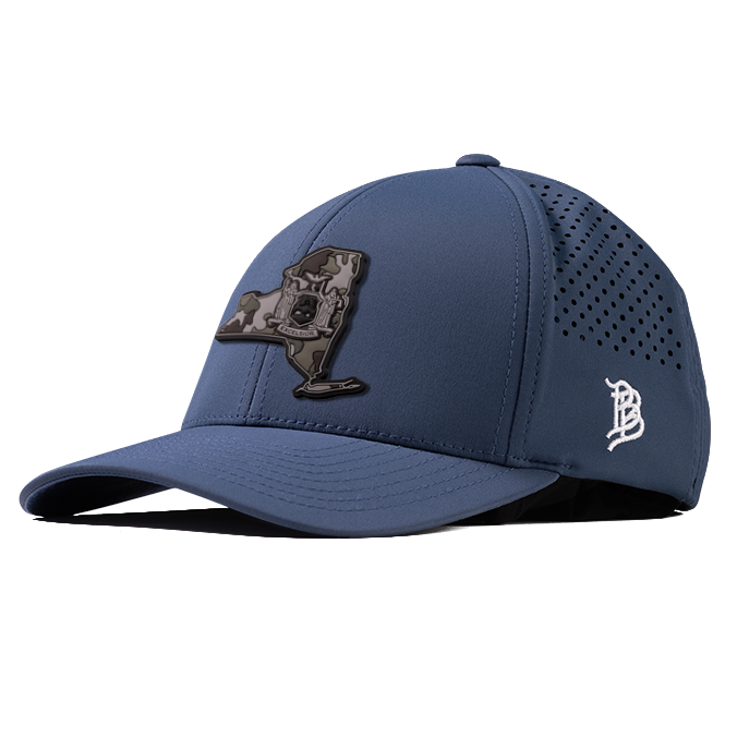 New York Camo PVC Curved Performance Hat