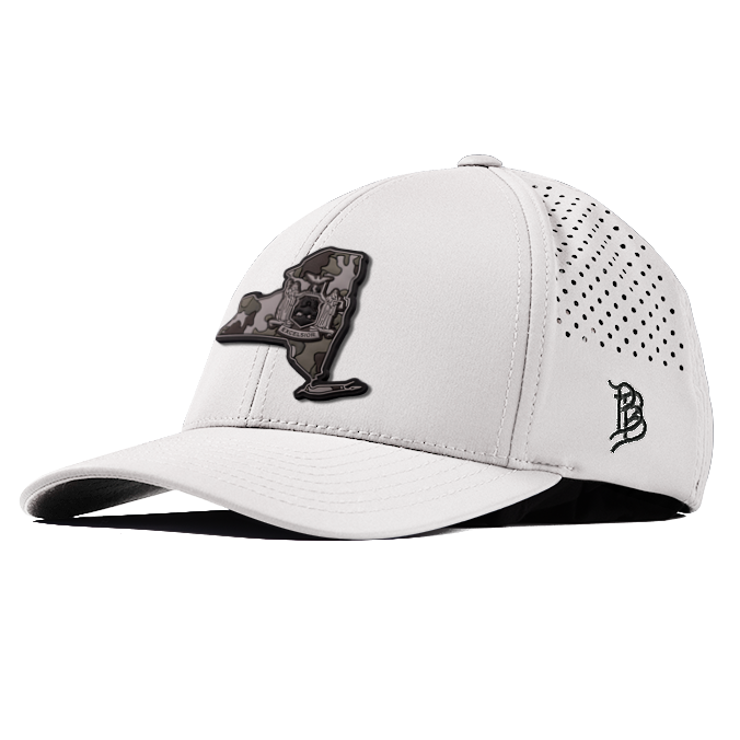 New York Camo PVC Curved Performance Hat