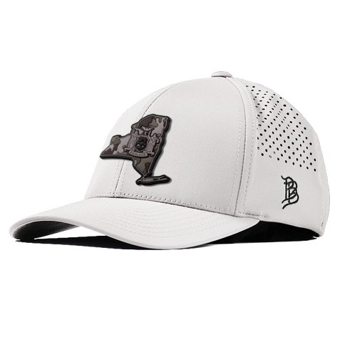 New York Camo PVC Curved Performance Hat