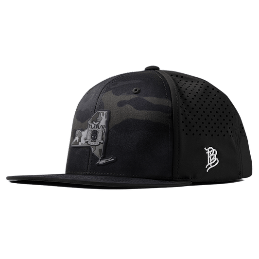 New York Camo PVC Flat Performance Hat