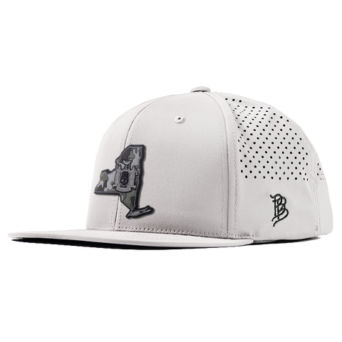 New York Camo PVC Flat Performance Hat