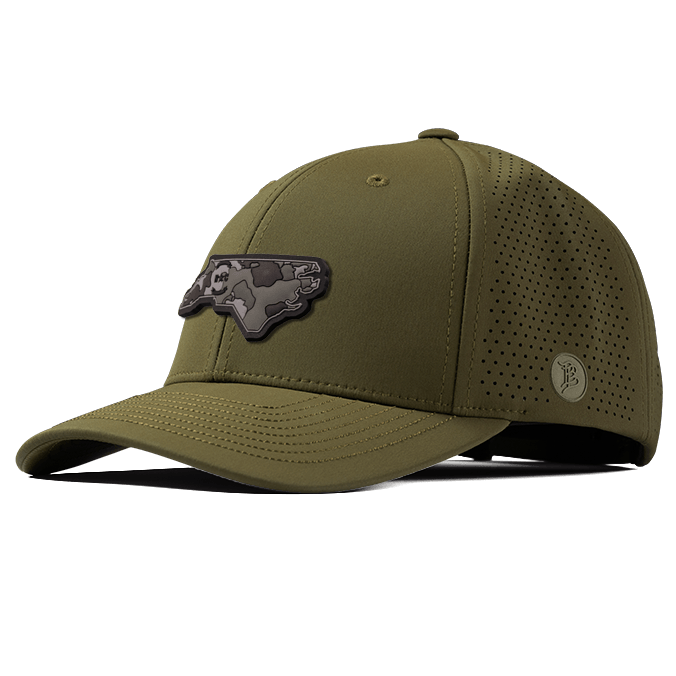 North Carolina Camo PVC Elite Curved